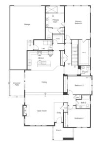 Plan 2617-Floorplan-1F