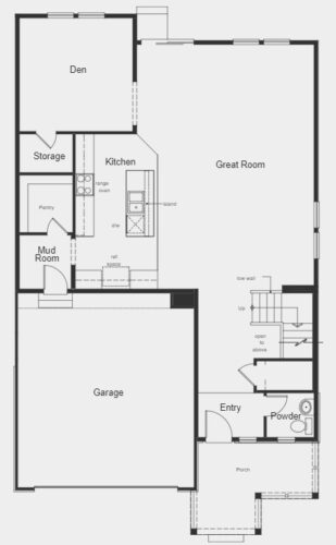 KB Home Single-Family Homes​-2284 Floorplan