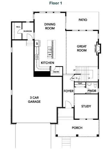 Remington Homes The Larkspur Floorplan