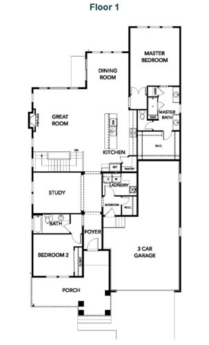 Remington Homes The Lupine Floorplan