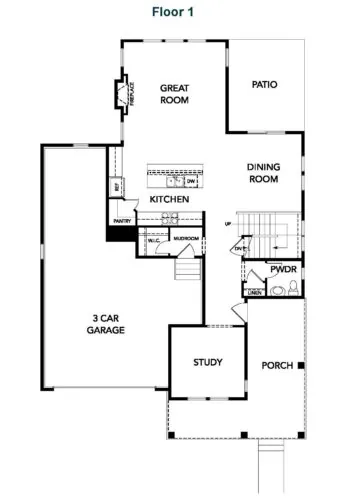 Remington Homes The Yarrow Floorplan