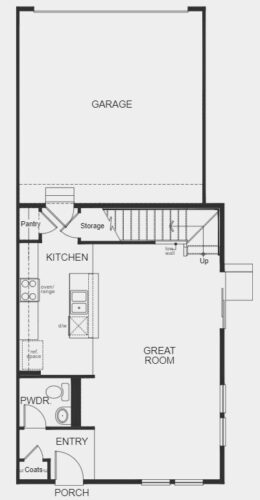 KB Home Villas​-1672 Floorplan