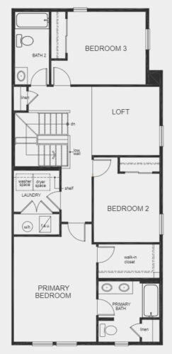 KB Home Villas​-1755 Floorplan