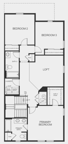 KB Home Villas​-1964 Floorplan